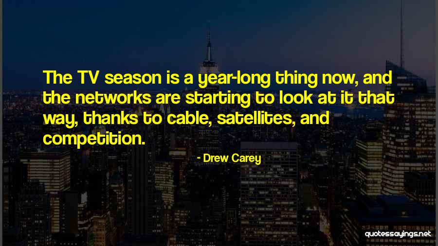 Cable Tv Quotes By Drew Carey