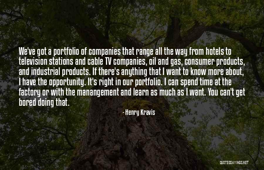 Cable Tv Quotes By Henry Kravis