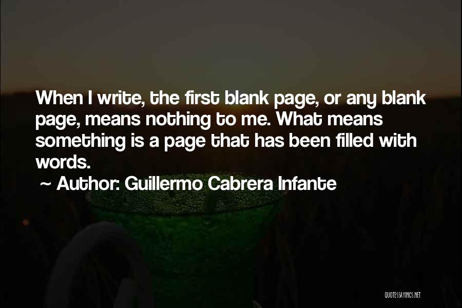 Cabrera Infante Quotes By Guillermo Cabrera Infante