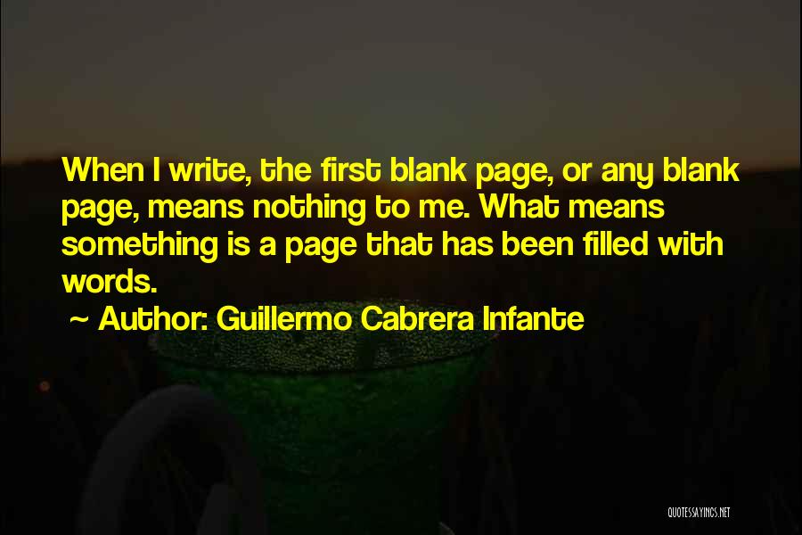 Cabrera Quotes By Guillermo Cabrera Infante