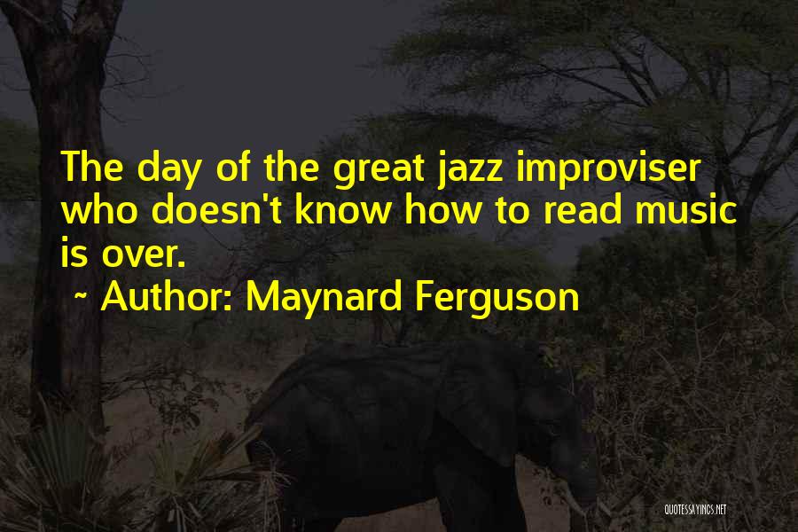 Cabrillas Animal Quotes By Maynard Ferguson