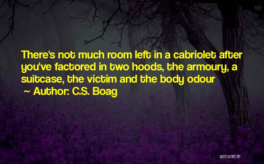 Cabriolet Quotes By C.S. Boag