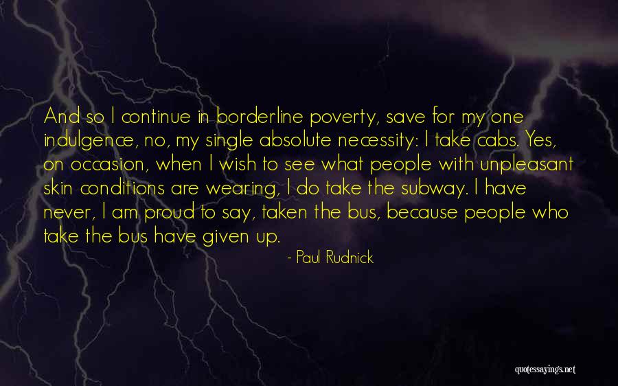 Cabs Quotes By Paul Rudnick