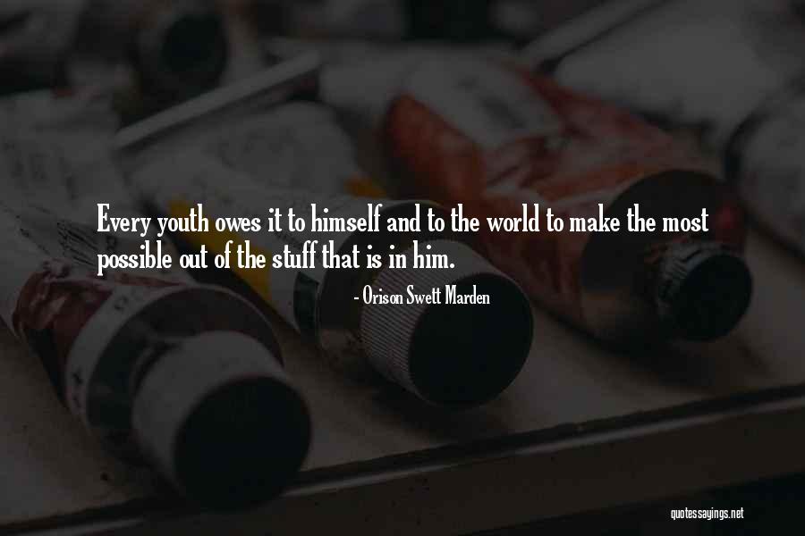 Cacciatore Brothers Quotes By Orison Swett Marden Cacciatore Brothers Quotes By Orison Swett Marden