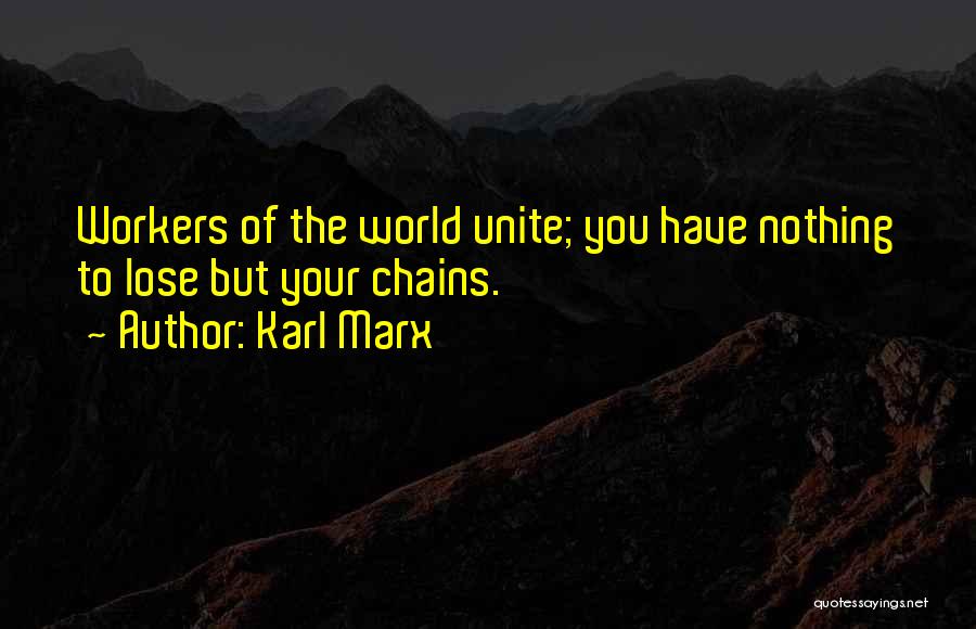 Caciques De Venezuela Quotes By Karl Marx