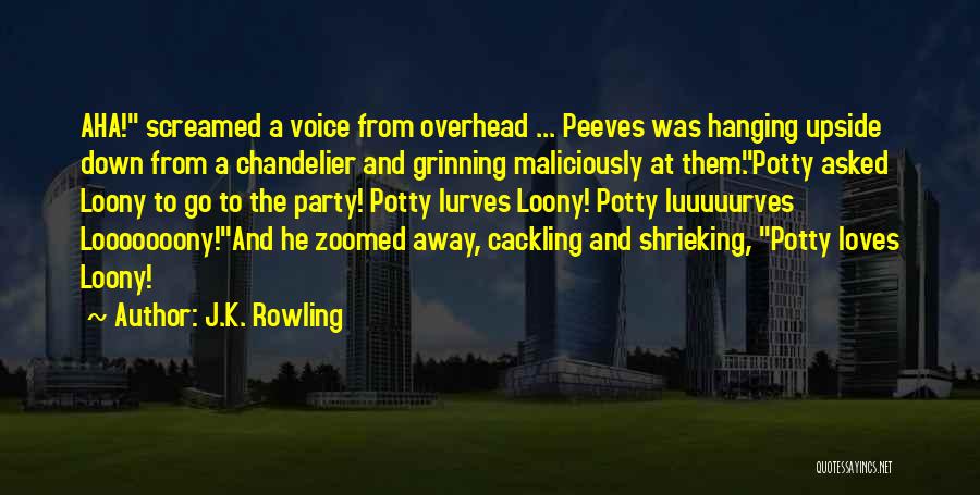 Cackling Quotes By J.K. Rowling