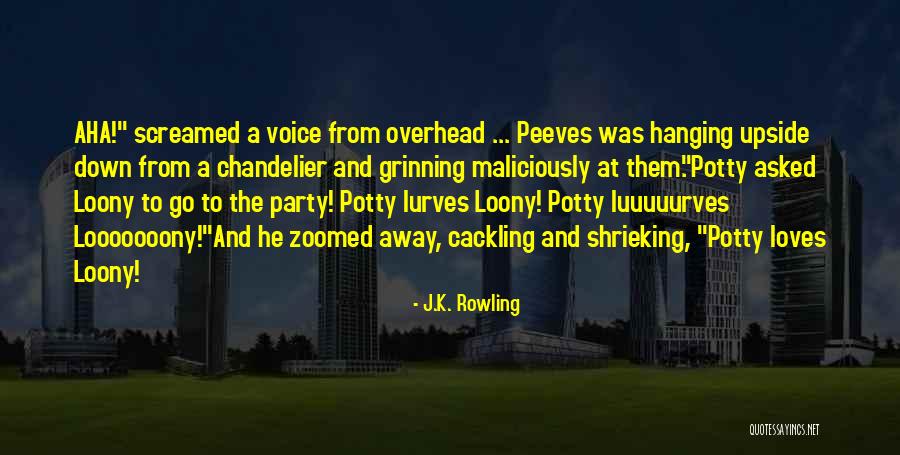 Cackling Quotes By J.K. Rowling