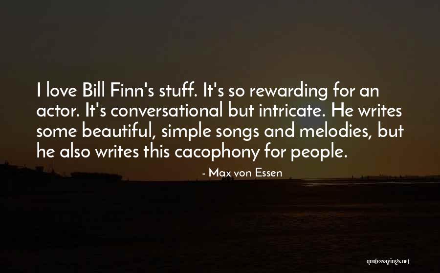 Cacophony Quotes By Max Von Essen Cacophony Quotes By Max Von Essen