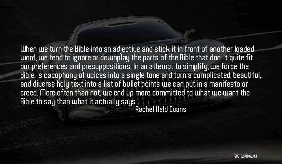 Cacophony Quotes By Rachel Held Evans Cacophony Quotes By Rachel Held Evans