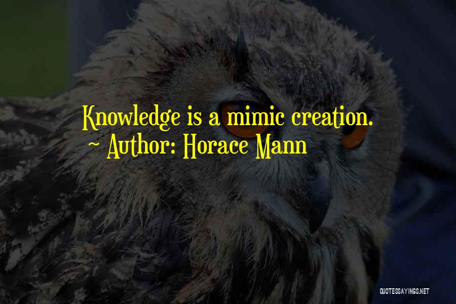 Cadel Quotes By Horace Mann