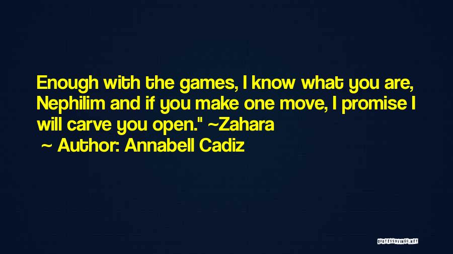 Cadiz Quotes By Annabell Cadiz