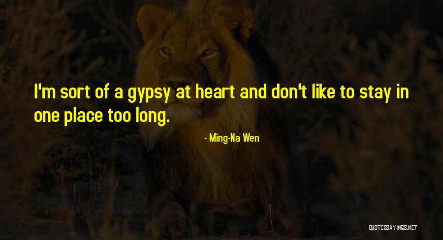 Cadouri Craciun Quotes By Ming-Na Wen
