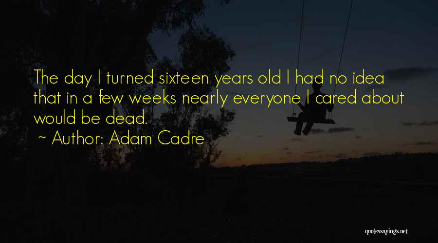 Cadre Quotes By Adam Cadre
