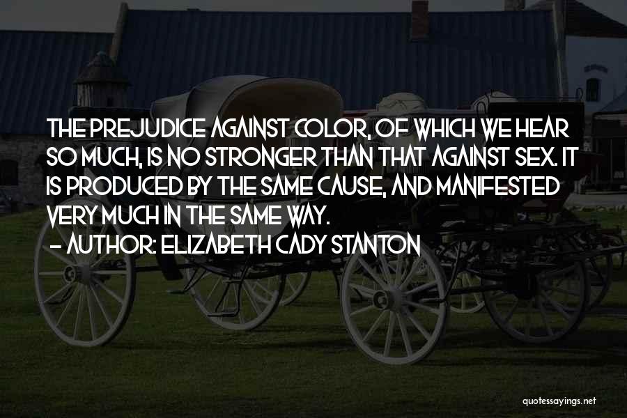 Cady Stanton Quotes By Elizabeth Cady Stanton