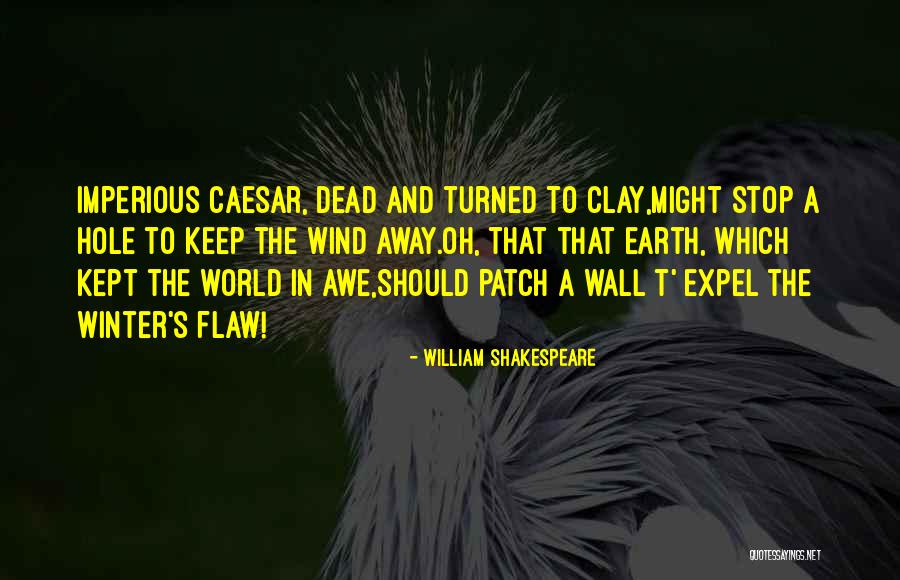 Caesar's Death Quotes By William Shakespeare