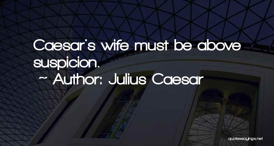 Caesar's Wife Quotes By Julius Caesar