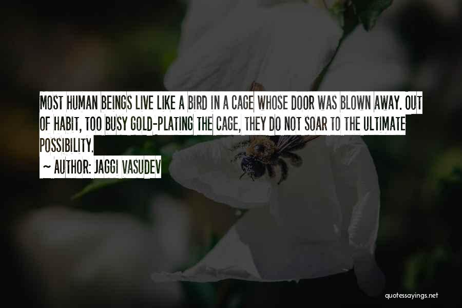 Cage Bird Quotes By Jaggi Vasudev