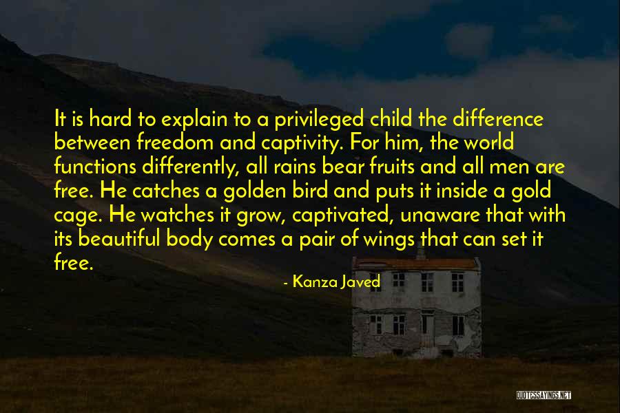 Cage Bird Quotes By Kanza Javed Cage Bird Quotes By Kanza Javed