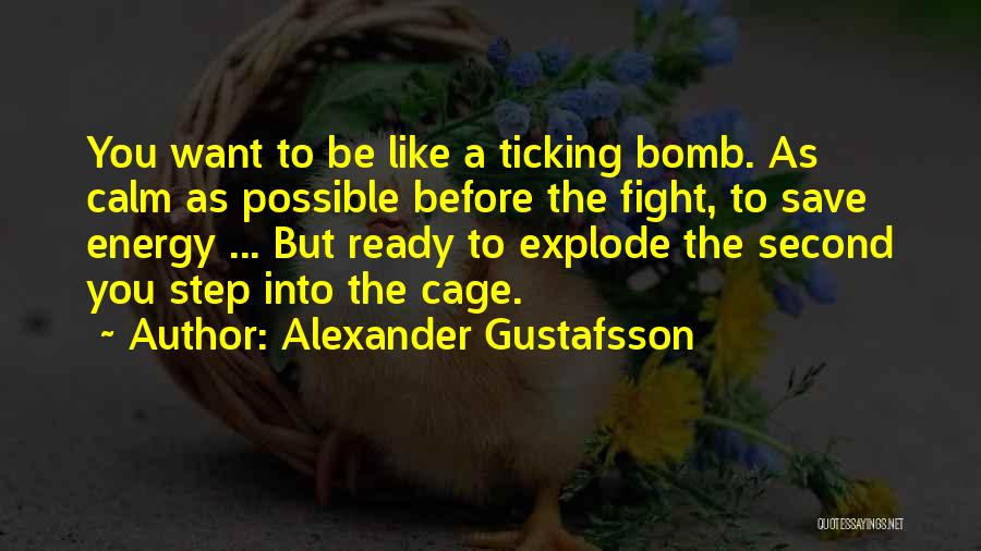 Cage Fight Quotes By Alexander Gustafsson