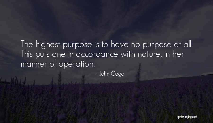 Cage Quotes By John Cage