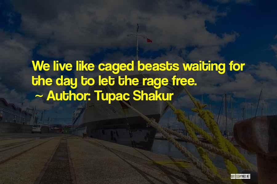 Caged Beast Quotes By Tupac Shakur