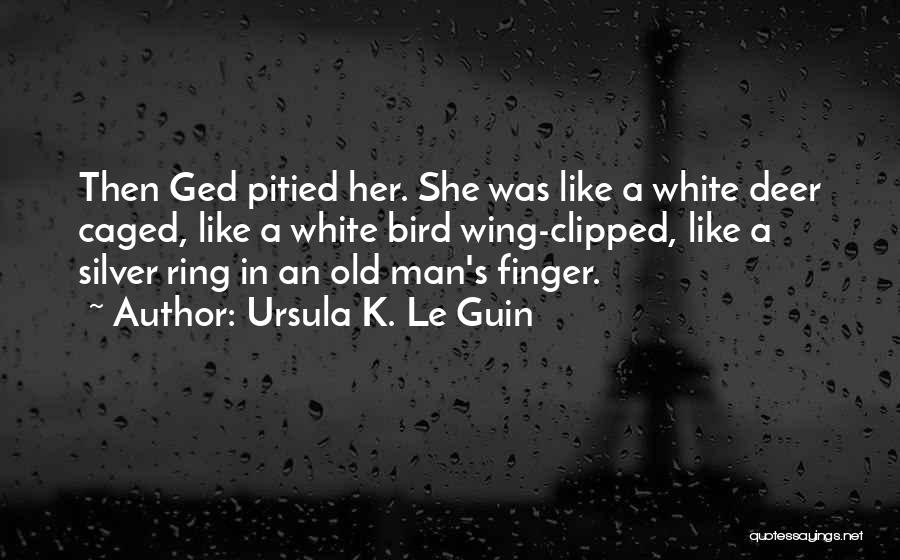 Caged Up Quotes By Ursula K. Le Guin