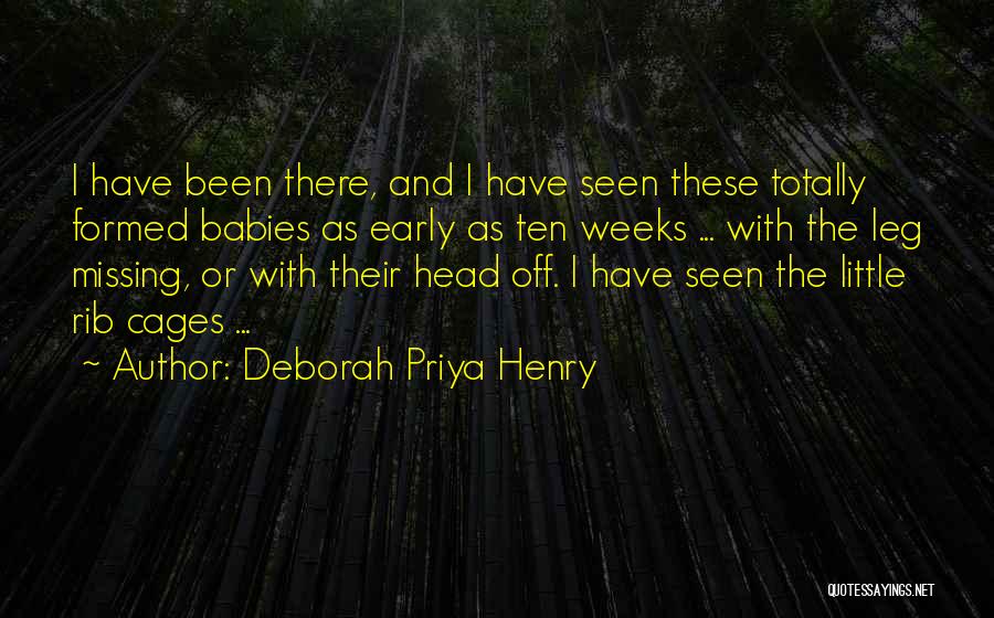 Cages Quotes By Deborah Priya Henry