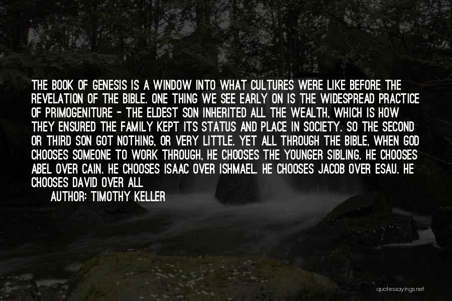 Cain In The Bible Quotes By Timothy Keller