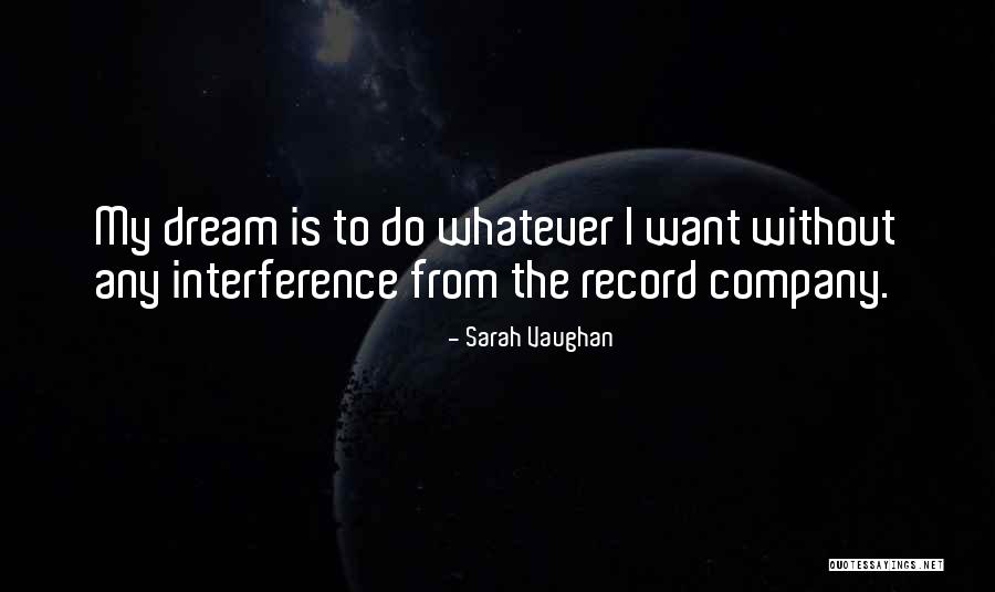 Cairise Quotes By Sarah Vaughan Cairise Quotes By Sarah Vaughan