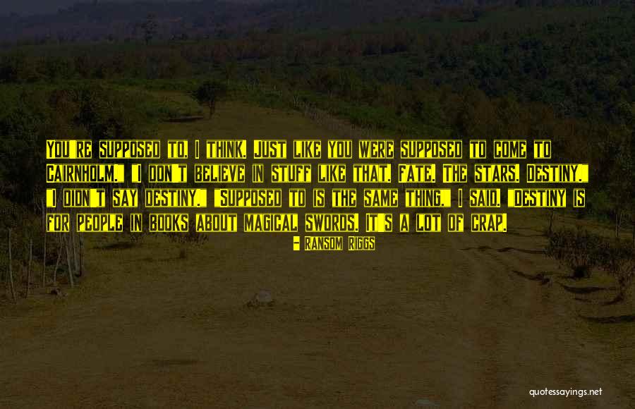 Cairnholm Quotes By Ransom Riggs Cairnholm Quotes By Ransom Riggs