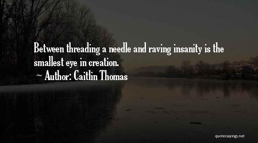 Caitlin Thomas Quotes 1884488