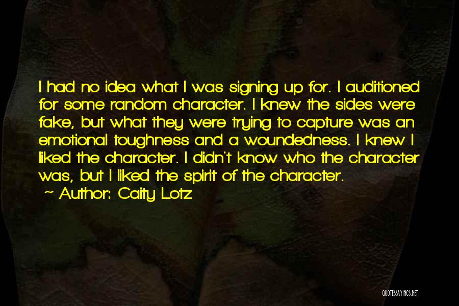 Caity Lotz Quotes 378622