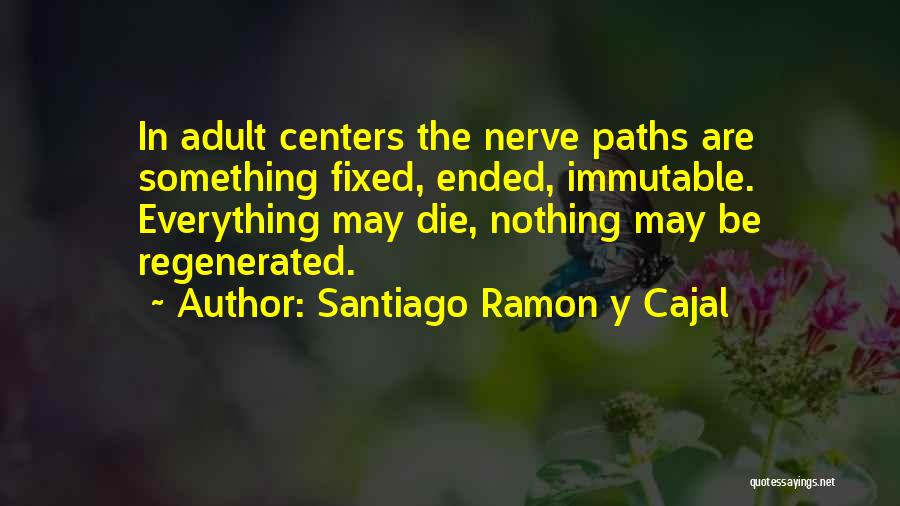 Cajal Quotes By Santiago Ramon Y Cajal