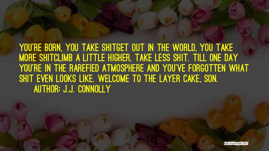 Cake And Life Quotes By J.J. Connolly