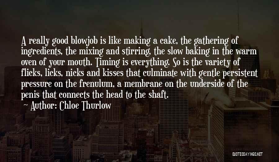 Cake Baking Quotes By Chloe Thurlow