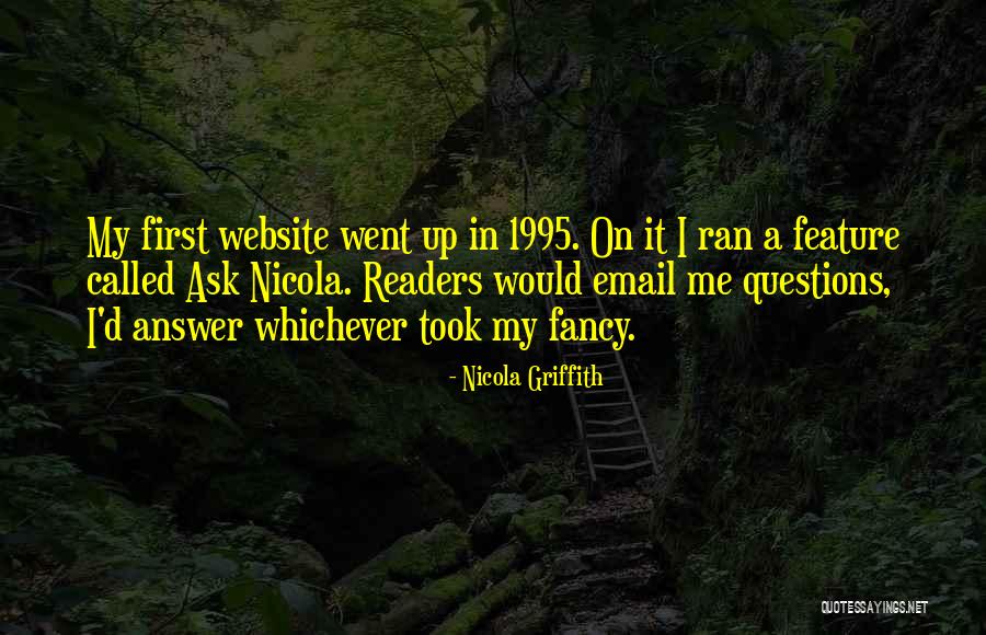 Calabazas Quotes By Nicola Griffith Calabazas Quotes By Nicola Griffith