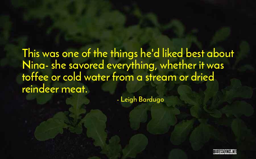 Calabrian Chiles Quotes By Leigh Bardugo Calabrian Chiles Quotes By Leigh Bardugo