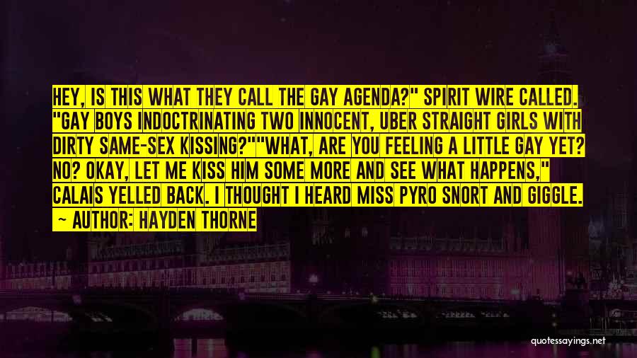 Calais Quotes By Hayden Thorne