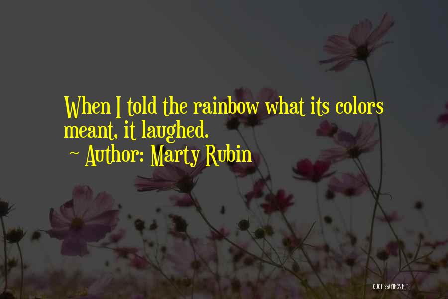 Calamai Watches Quotes By Marty Rubin