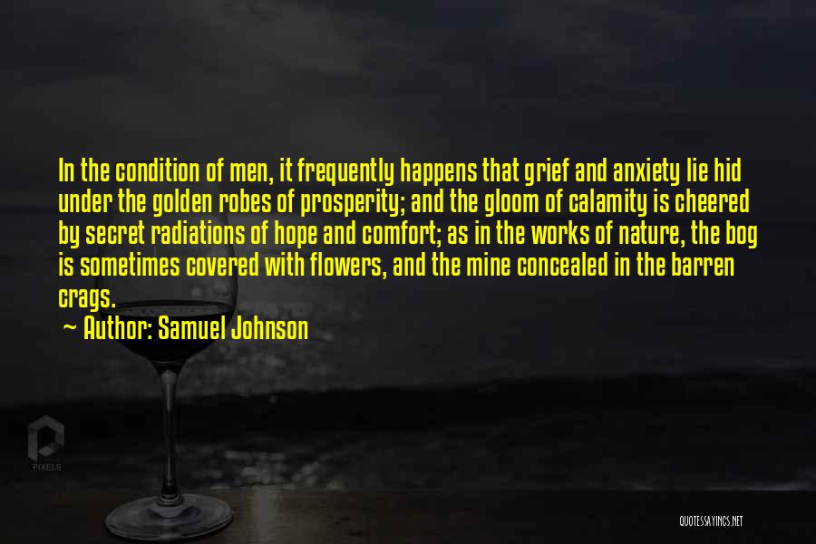 Calamity Hope Quotes By Samuel Johnson