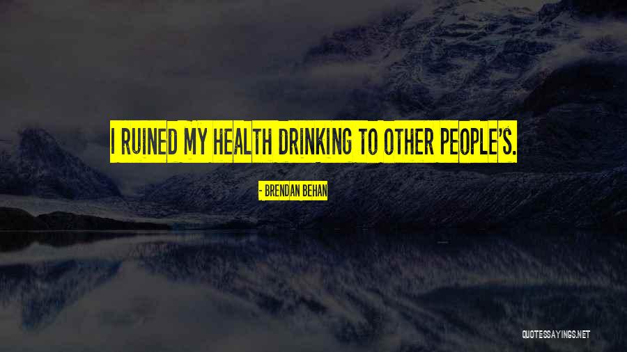 Calcification In The Brain Quotes By Brendan Behan Calcification In The Brain Quotes By Brendan Behan