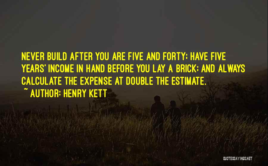 Calculate Quotes By Henry Kett