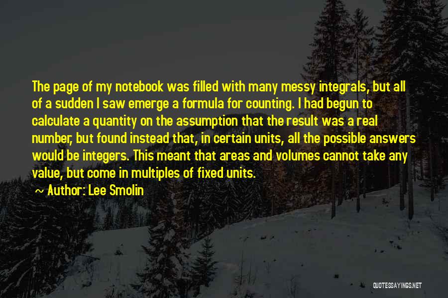 Calculate Quotes By Lee Smolin