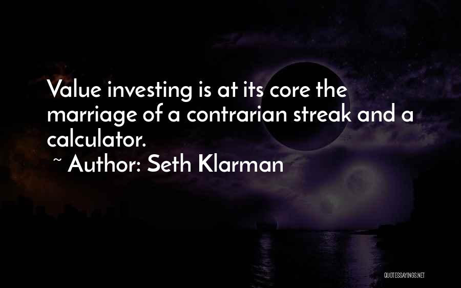 Calculators Quotes By Seth Klarman