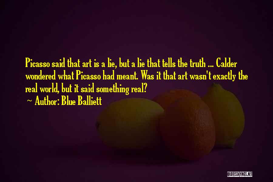 Calder Quotes By Blue Balliett