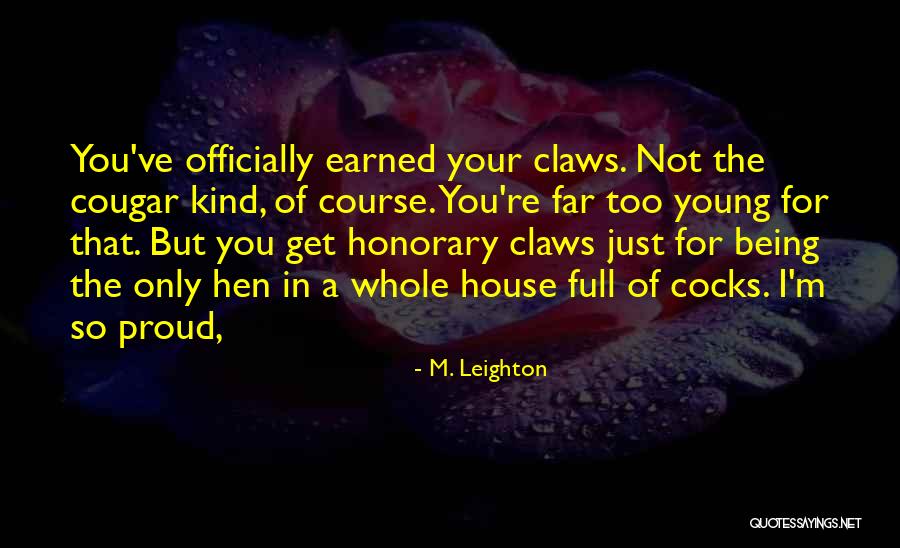 Caldwell Place Quotes By M. Leighton Caldwell Place Quotes By M. Leighton