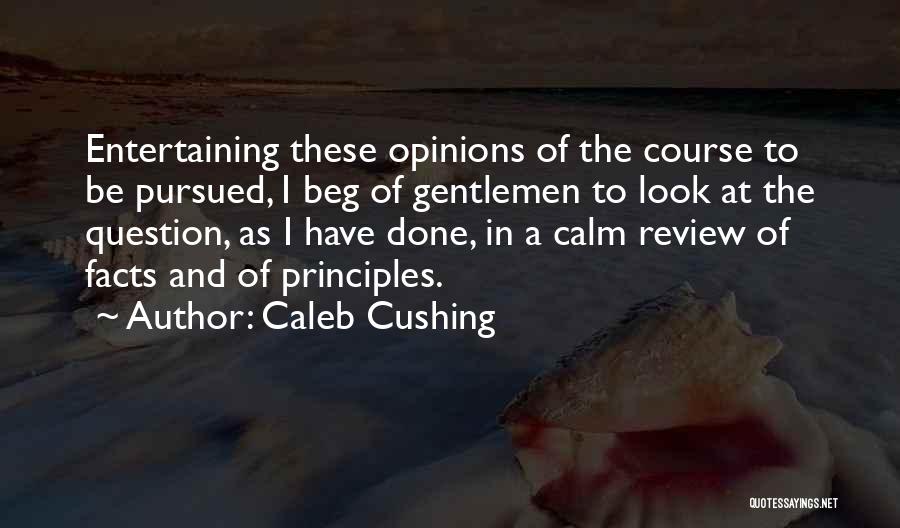 Caleb Cushing Quotes 871546