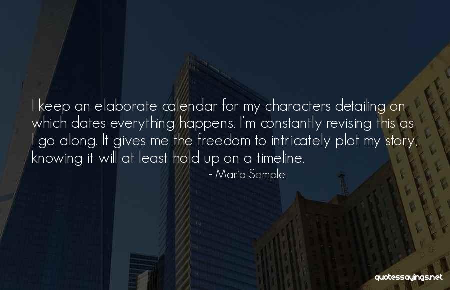 Calendar Dates Quotes By Maria Semple Calendar Dates Quotes By Maria Semple