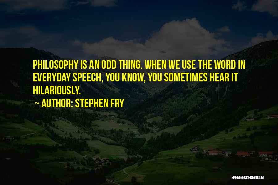 Calendared Event Quotes By Stephen Fry