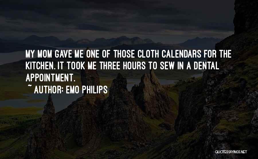 Calendars Quotes By Emo Philips